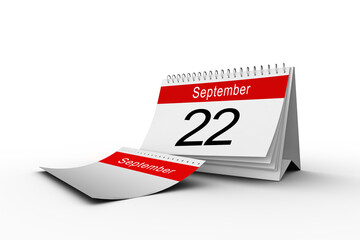 September 22nd on calendar