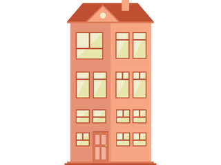 Naklejka premium Illustration image of house 