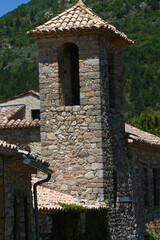 Fototapeta na wymiar Tour du village de Poët-Sigillat, Drôme provençale