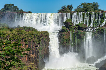 Obraz na płótnie Canvas Iguazu Falls: The Natural Wonder of South America
