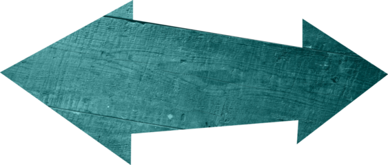 Digital composite image of wooden arrow 