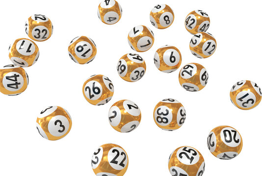Lottery balls with nimbers