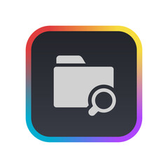 Search Folder - Pictogram (icon) 