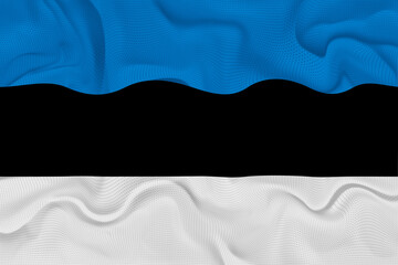 National Flag of Estonia. Background  with flag  of Estonia