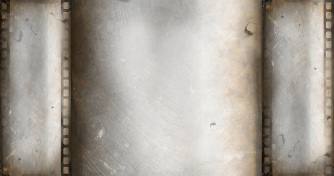 Countdown film frame background