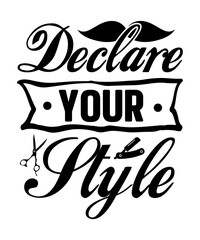 Obraz premium Barber Haircut Quotes Svg Bundle, Barber SVG, Craft Files, PNG Design, Cricut, Silhouette, Vinyl Cut File, Digital Clipart, T-Shirt Design, Dtg, Dtf, Sublimation, Party, Keep Calm And Cut On