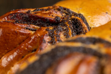 Wheat Bun with Poppy seed filling