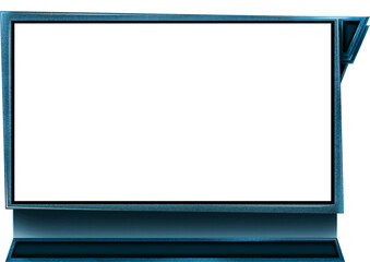 Illustration of led monitor