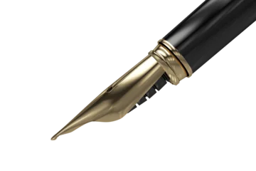 Photo sur Plexiglas Fontaine Close-up of black fountain pen