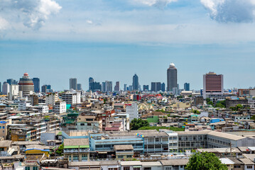 Naklejka premium view of the city