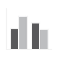 Join bar graph on black background
