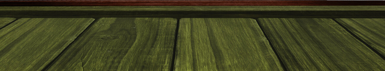 Wooden planks with wood grain pattern
