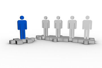 Leader planning with team