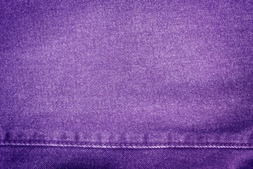 Purple jeans with stitch background