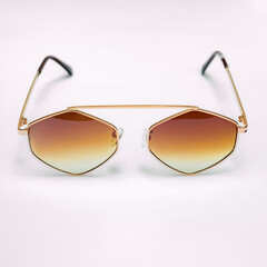 colorful modern Sunglasses isolated in white background