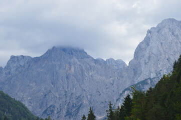 Obraz premium mountains and clouds