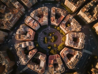 A Mediterranean City from Above, A Bird's Eye View