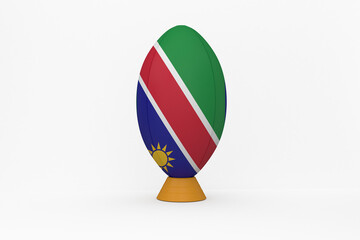 Namibia flag rugby ball