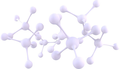 Abstract molecule model