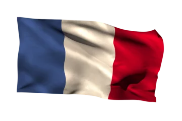 Foto auf Acrylglas Europäische Orte Flag of France