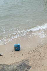 Mar oceano lixo agua tranquila tranquilidade paz verde aguas tranquilas mar marítimo viagem paisagem