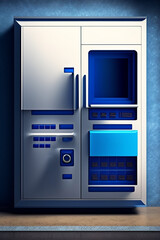 frigo ou réfrigérateur du futur connecté en ia générative