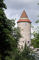 Fototapeta na wymiar Hertlesturm in Dinkelsbuehl