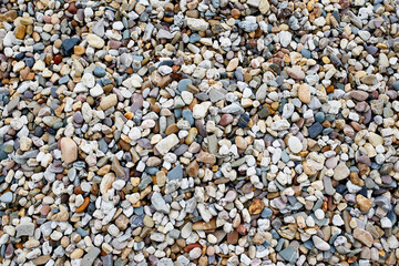 gravel stones as background