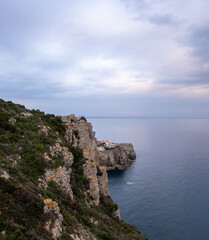 Fototapeta na wymiar Landscape from Punta Milà in Alt Empordà