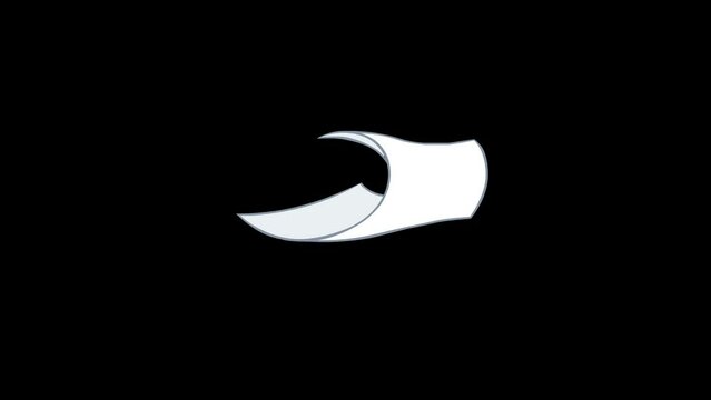 Flying Paper Sheet Loop Animation
Loop cycle animation of a Flying Paper Sheet. Isolated on alpha channel background.
