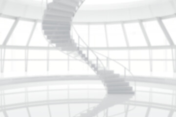 Architectural detail spiral staircase