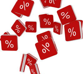 Percent sign vector icon