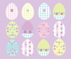 Happy easter card, background vector design.