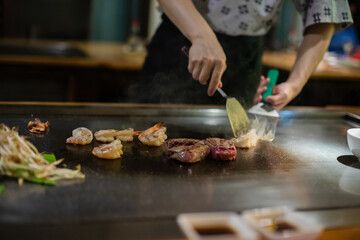 Teppanyaki, Japanese Cooking