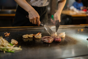 Teppanyaki, Japanese Cooking