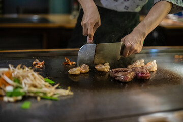 Teppanyaki, Japanese Cooking