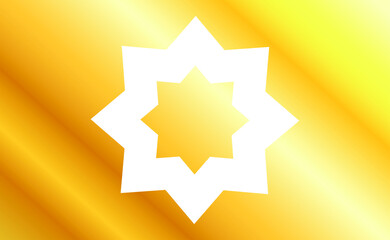 Geometric star shape