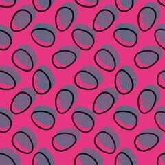 Easter retro eggs seamless spring pattern for kids clothes print and notebooks and wrapping paper and fabrics