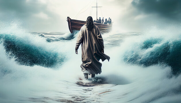 Walking on hotsell water bible