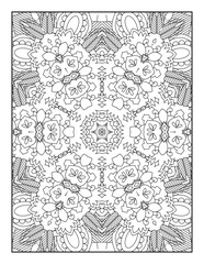 Zen tangle Coloring-Pages for Adult And Kids. Mandala Coloring Book For Adult. Mandala Coloring Pages. Mandala Coloring Book. decoration interior design. hand drawn illustration. white background.