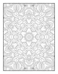 Zen tangle Coloring-Pages for Adult And Kids. Mandala Coloring Book For Adult. Mandala Coloring Pages. Mandala Coloring Book. decoration interior design. hand drawn illustration. white background.