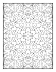 Zen tangle Coloring-Pages for Adult And Kids. Mandala Coloring Book For Adult. Mandala Coloring Pages. Mandala Coloring Book. decoration interior design. hand drawn illustration. white background.