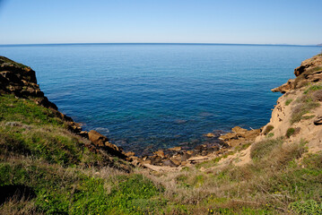 La costa tra Torre Ischia Ruja e Torre Foghe