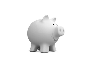 Digital image of piggy bank
