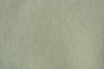 Fabric made of white natural sheep wool