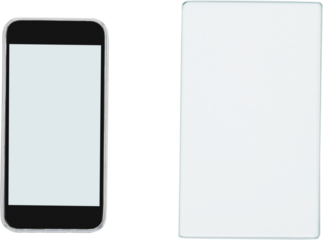 Mobile phone and tempered glass