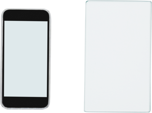 Mobile phone and tempered glass