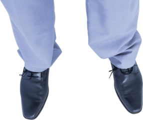 Low section of businessman