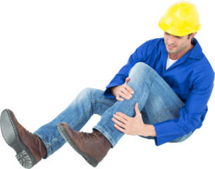 Architect suffering from knee pain