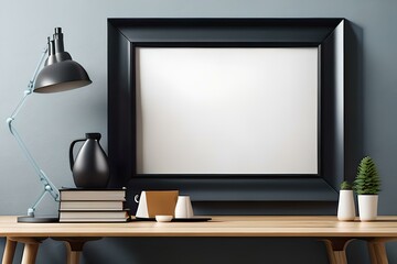 blank frame mockup